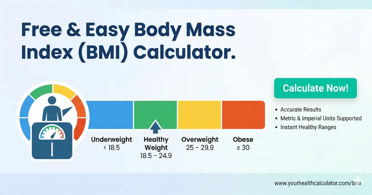 Free BMI Calculator for Adults | Body Mass Index Calculator